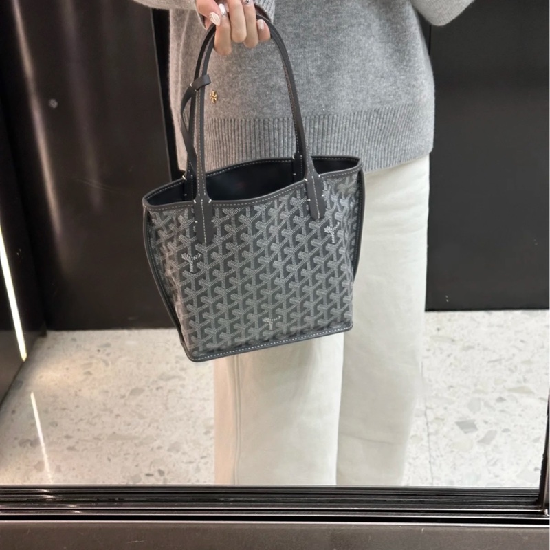 Goyard mini tote 迷你托特 包 灰-38