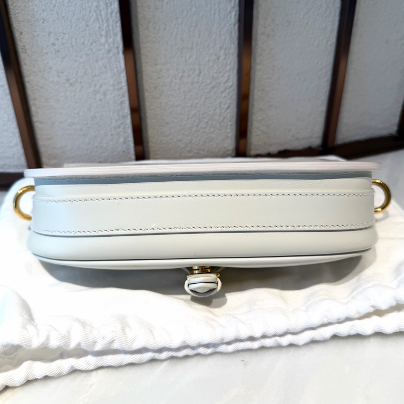 【96%新 ✨ 全網最低價!】迪奧 Dior bobby小號 奶白色 新月包-4