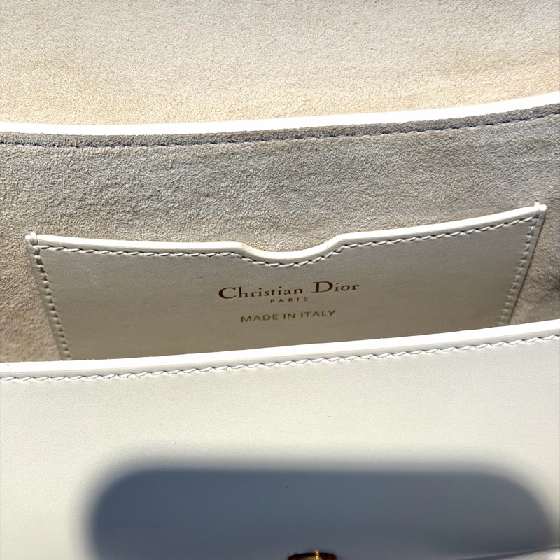 【96%新 ✨ 全網最低價!】迪奧 Dior bobby小號 奶白色 新月包-9