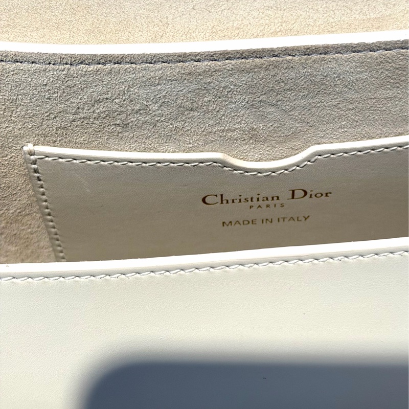 【96%新 ✨ 全網最低價!】迪奧 Dior bobby小號 奶白色 新月包-13
