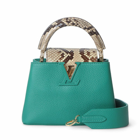LOUIS VUITTON Python Torion Capucines 迷你斜背包 / 32548