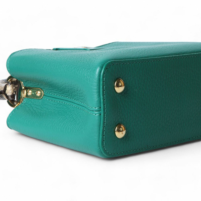 【包稅】LOUIS VUITTON Python Torion Capucines 迷你斜背包 / 32548-4