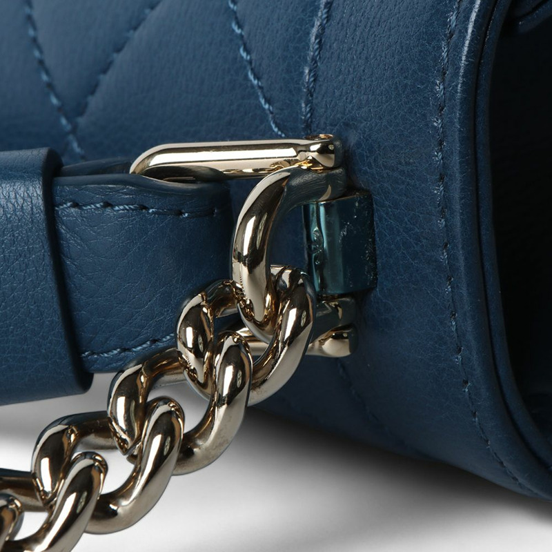 【包稅】CHANEL Label Click Top Handle Flap Medium Shoulder Bag A93702-4