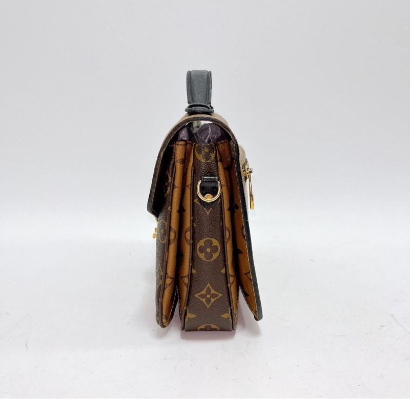 【90%新✨全網最便宜】LV Pochette Metis拼色郵差包-3