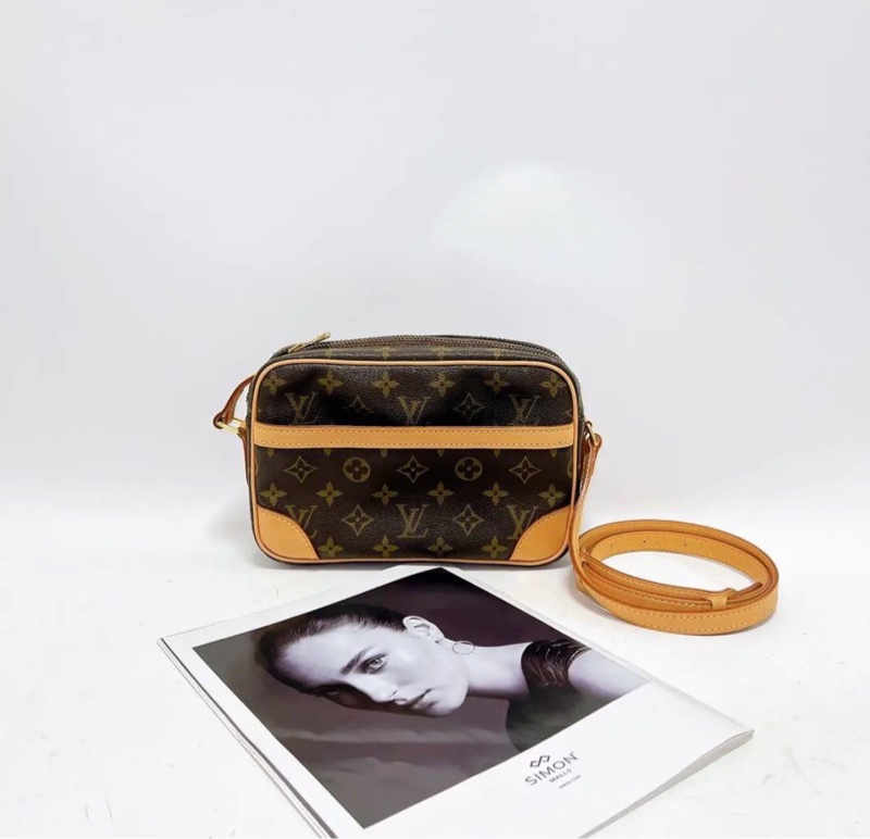 【90%新✨全網最低價】LV Trocadero 斜挎包郵差包M51274 Vintage中古相機包｜男女通用-0