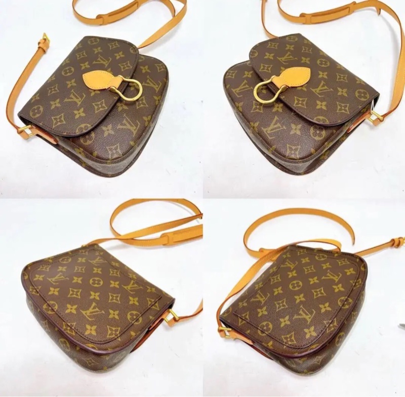 【90%新✨全網最低價】LV  Saint Cloud GM vintage老花中號馬鞍包-5