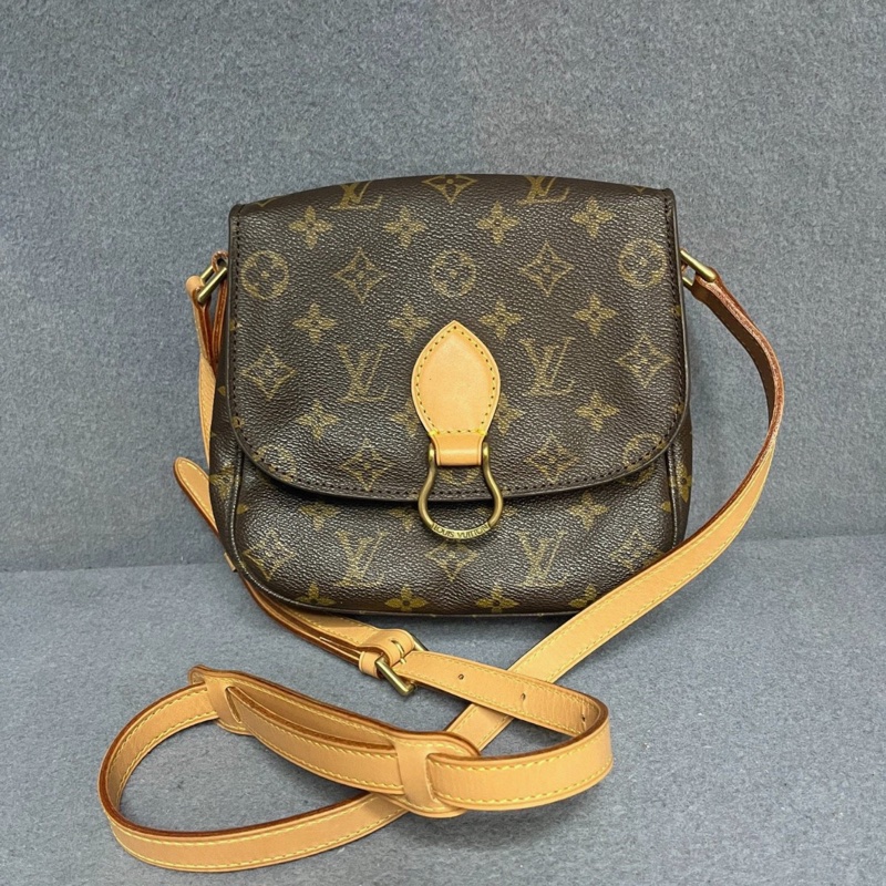 【90%新✨全網最低價】LV Saint Cloud GM vintage老花中號馬鞍包-7