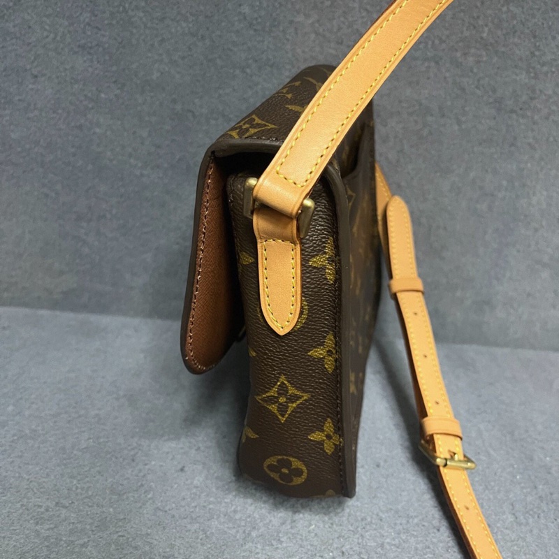 【90%新✨全網最低價】LV Saint Cloud GM vintage老花中號馬鞍包-9