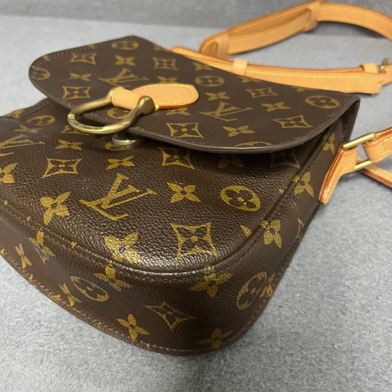 【90%新✨全網最低價】LV Saint Cloud GM vintage老花中號馬鞍包-10