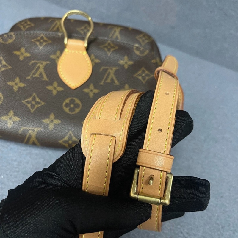 【90%新✨全網最低價】LV Saint Cloud GM vintage老花中號馬鞍包-11