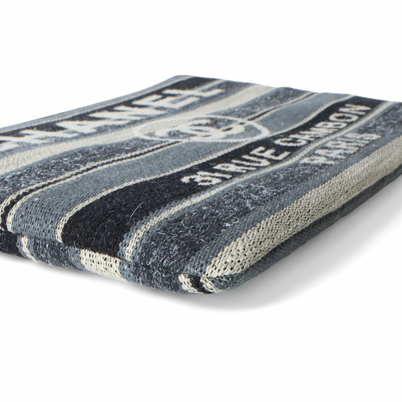 【包稅】CHANEL 德維爾斜紋軟呢手拿包（大）/32404--5