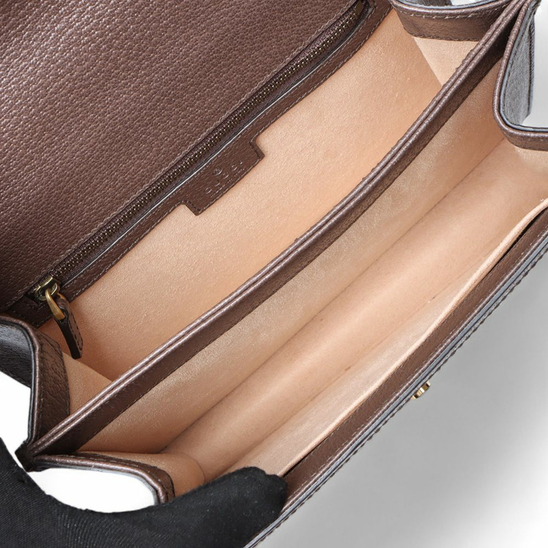 【包稅】GUCCI 651055 GG Ophidia Web 小號手提斜背包(購買憑證)/-6