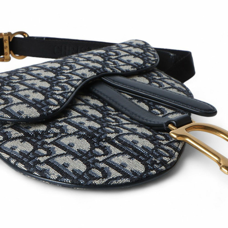 【包稅】DIOR 斜背馬鞍包腰包 B7096--4