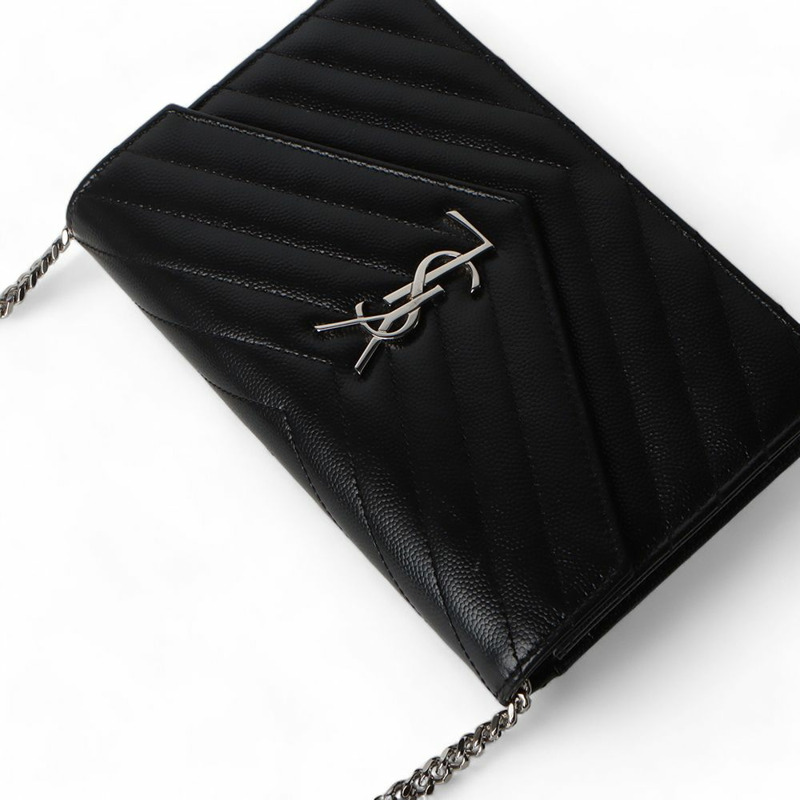 【包稅】SAINT LAURENT 信封式WOC鏈斜背包 393953 /-3