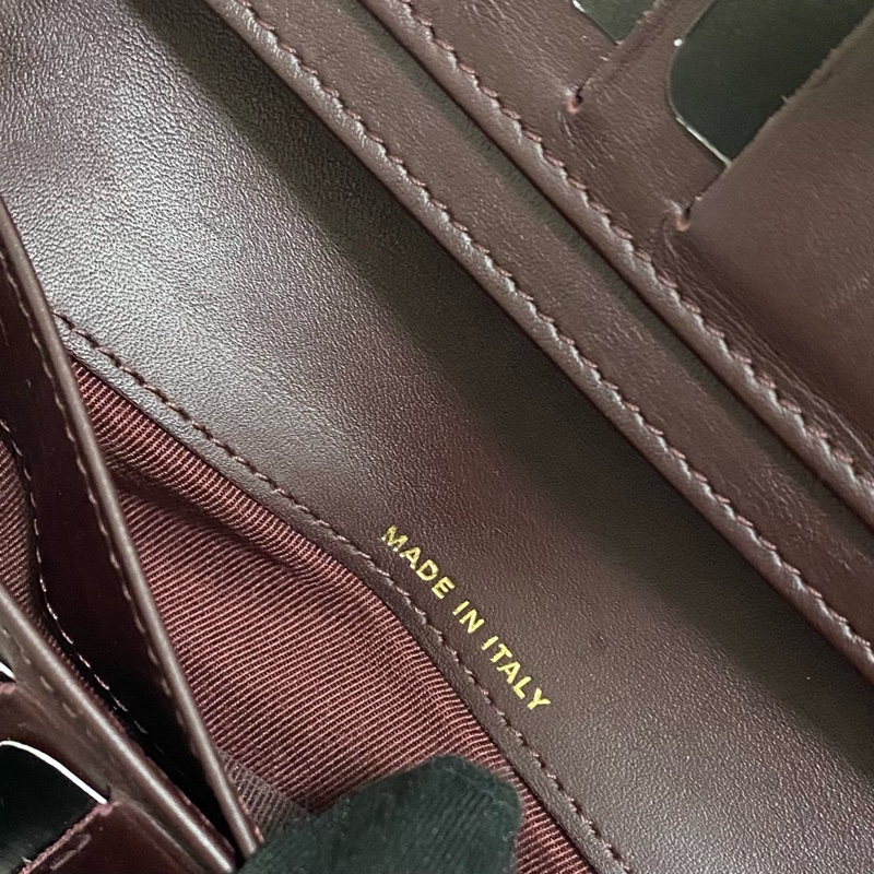 Chanel 荔枝小牛皮雙折拉鍊中夾 黑金🏅-12