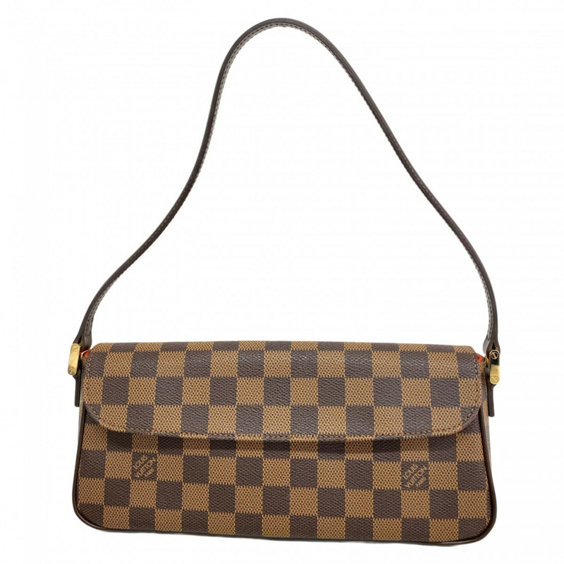 路易威登 Damier Recoleta 單肩包 N51299 Ebene 女士-0