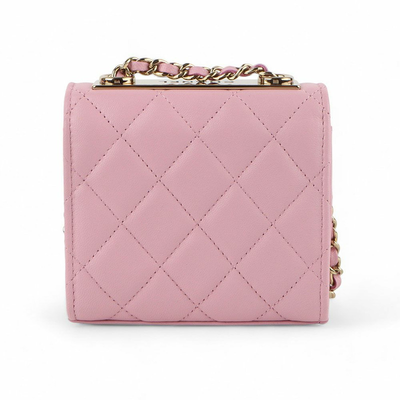 【包稅】CHANEL A81633 香檳金時尚CC迷你斜背包-2