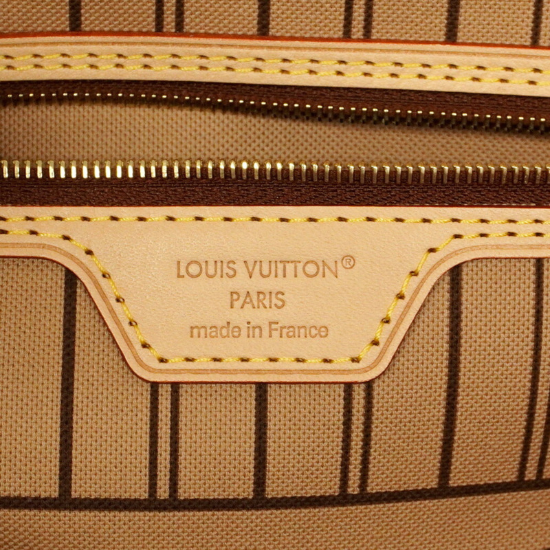路易威登 Monogram Neverfull MM 手提包 M46975 棕色 女士-4