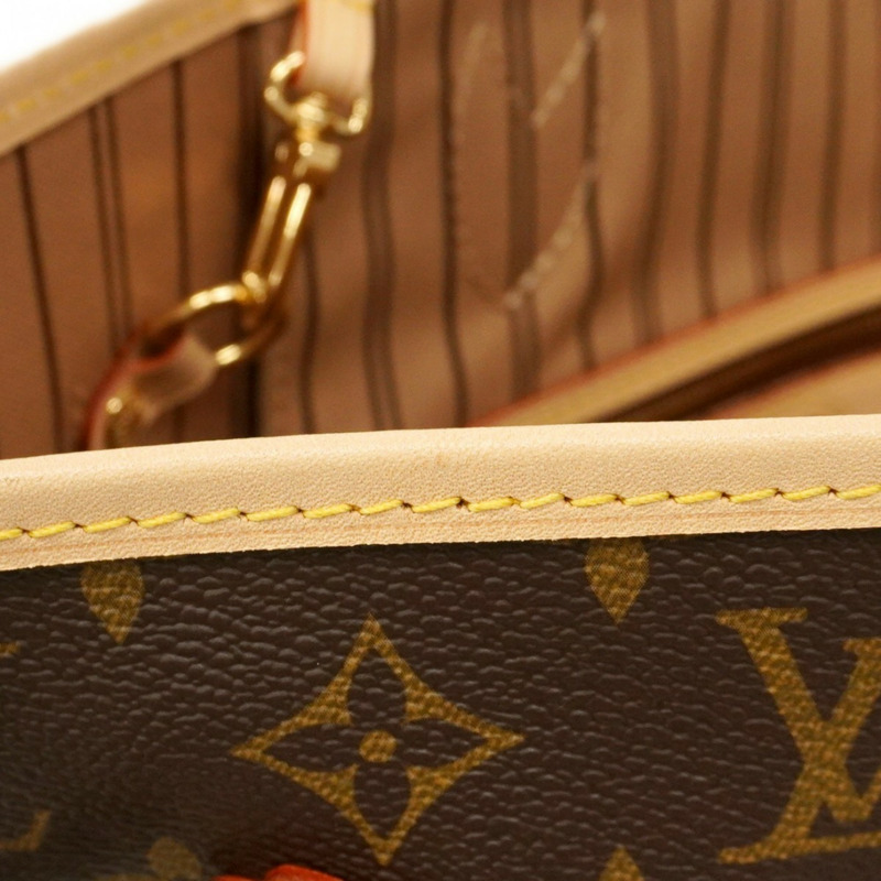 路易威登 Monogram Neverfull MM 手提包 M46975 棕色 女士-7
