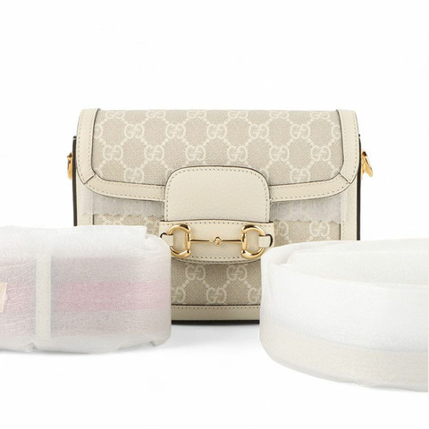 GUCCI Horsebit 1955 迷你斜背包 658574