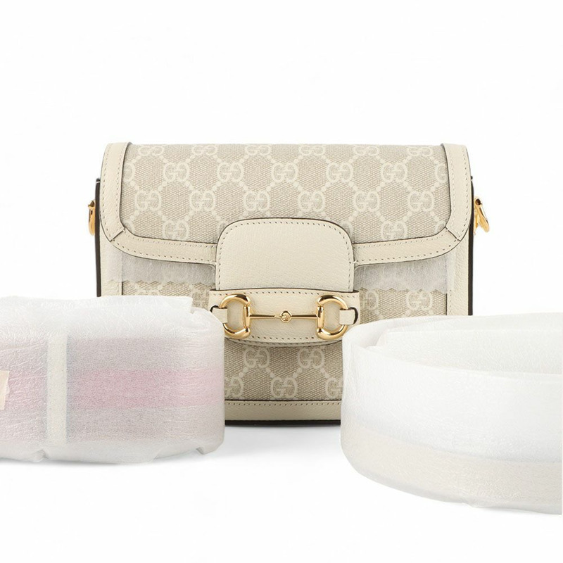 【包稅】GUCCI Horsebit 1955 迷你斜背包 658574-0