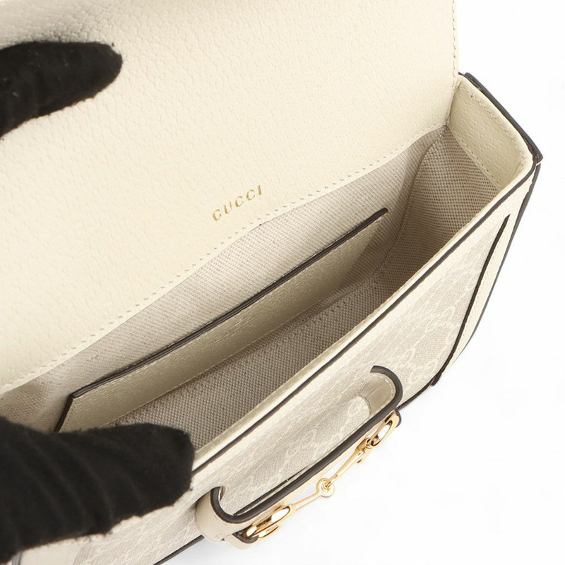 【包稅】GUCCI Horsebit 1955 迷你斜背包 658574-6