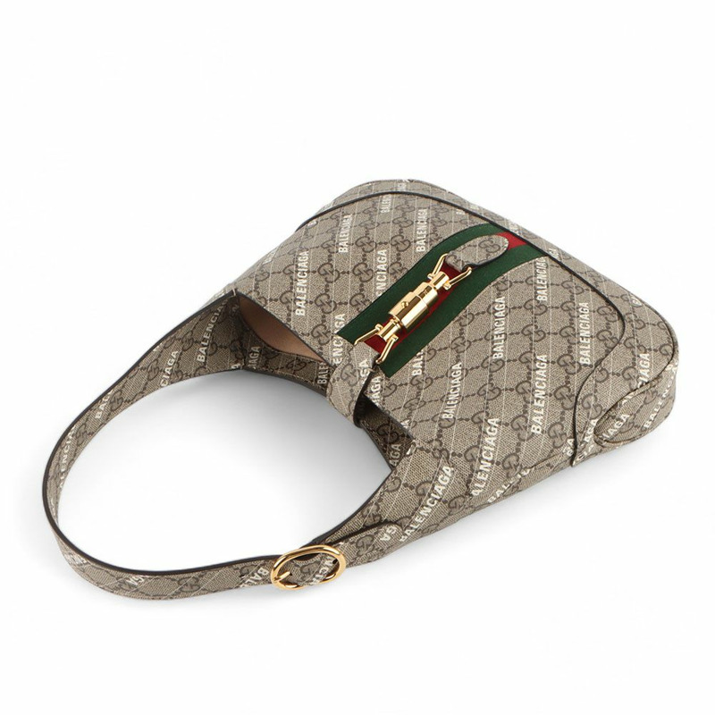 【包稅】GUCCI Jackie 1691 Balenciaga Hacker Project 小號斜背包 32561--3