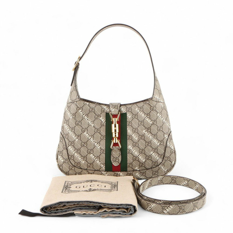 【包稅】GUCCI Jackie 1691 Balenciaga Hacker Project 小號斜背包 32561--7