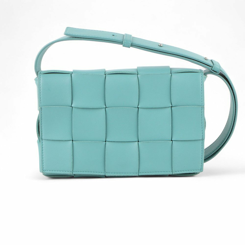 【包稅】BOTTEGA VENETA Intrecciato 盒式斜背包 578004-0