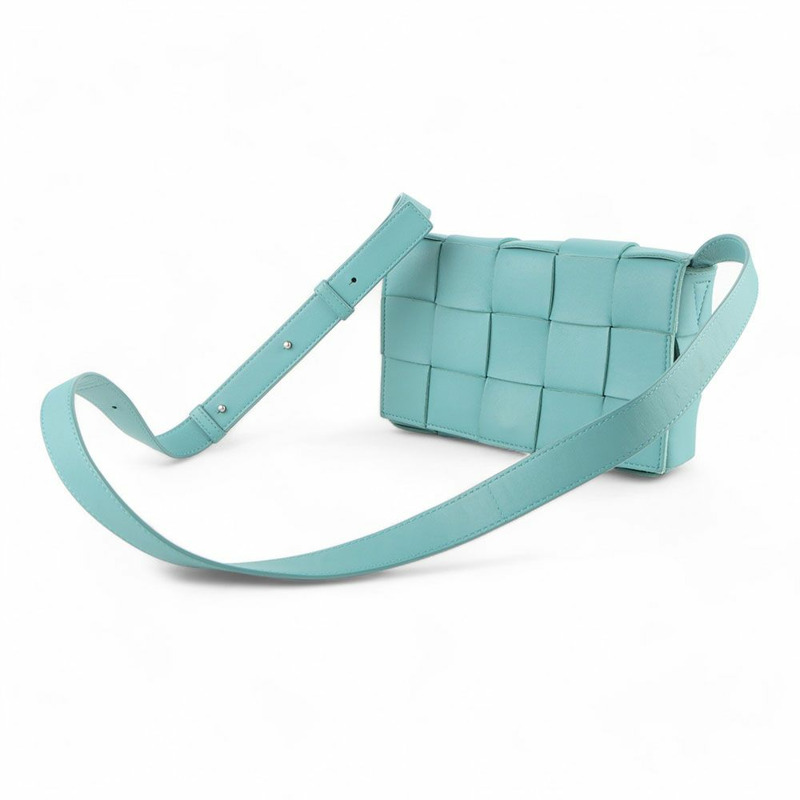 【包稅】BOTTEGA VENETA Intrecciato 盒式斜背包 578004-1