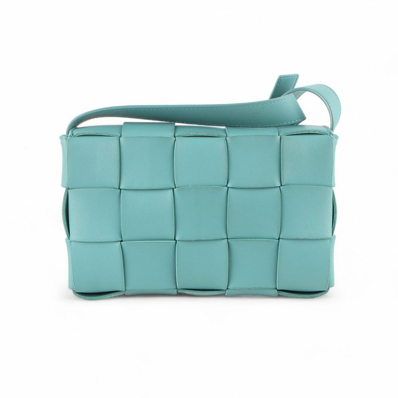 【包稅】BOTTEGA VENETA Intrecciato 盒式斜背包 578004-2