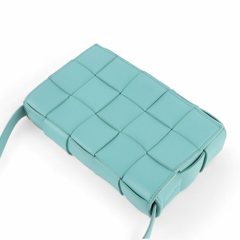 【包稅】BOTTEGA VENETA Intrecciato 盒式斜背包 578004-3