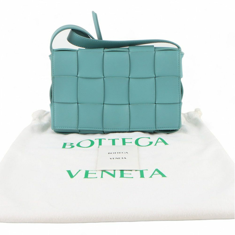 【包稅】BOTTEGA VENETA Intrecciato 盒式斜背包 578004-7