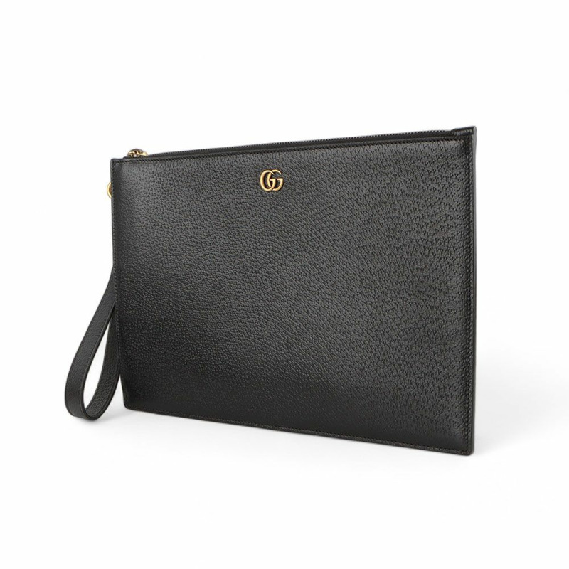 【包稅】GUCCI GG Marmont 手拿包 475317 金色-1