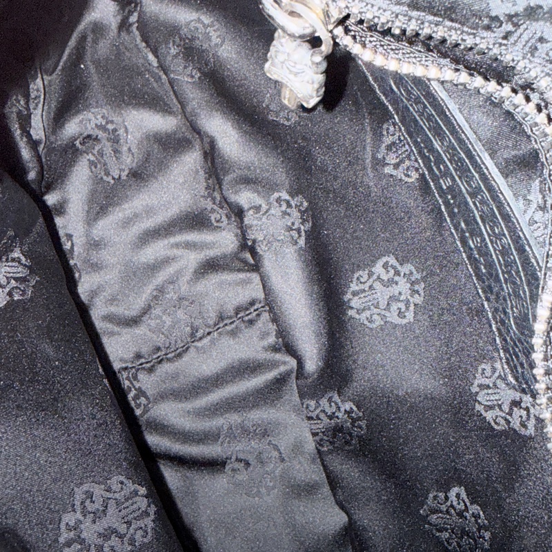 Chrome hearts✨全新 克羅心銀色雞塊包腋下包-8