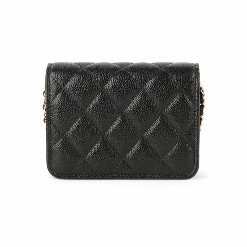 【包稅】CHANEL Caviar CC Logo Coco Chain 迷你斜背包（百貨公司保證）-2