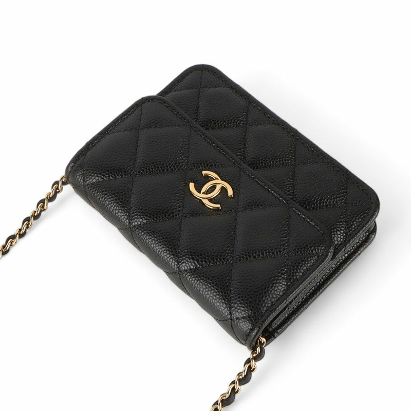 【包稅】CHANEL Caviar CC Logo Coco Chain 迷你斜背包（百貨公司保證）-3