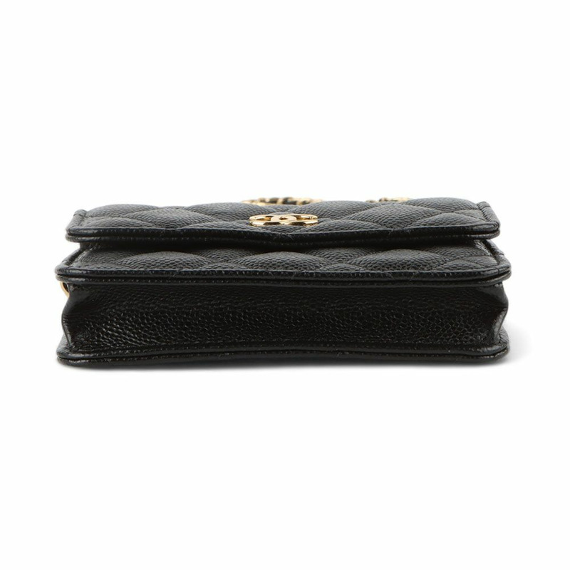 【包稅】CHANEL Caviar CC Logo Coco Chain 迷你斜背包（百貨公司保證）-5