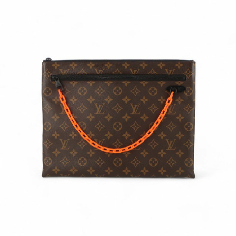 LOUIS VUITTON M44484 Virgil Abloh Monogram 鏈條手拿包 /32636-