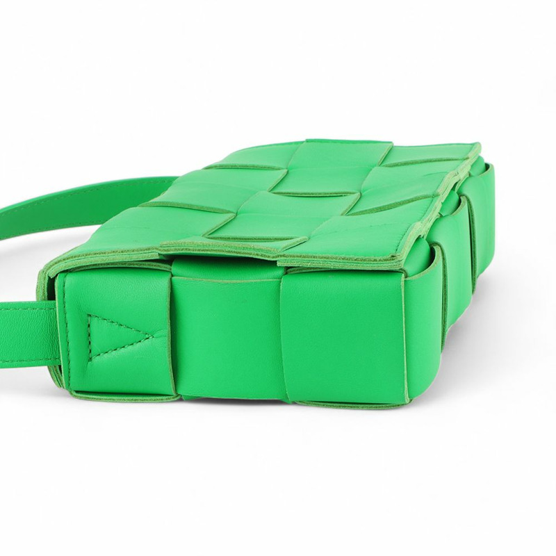 【包稅】BOTTEGA VENETA Intrecciato 盒式斜背包-4