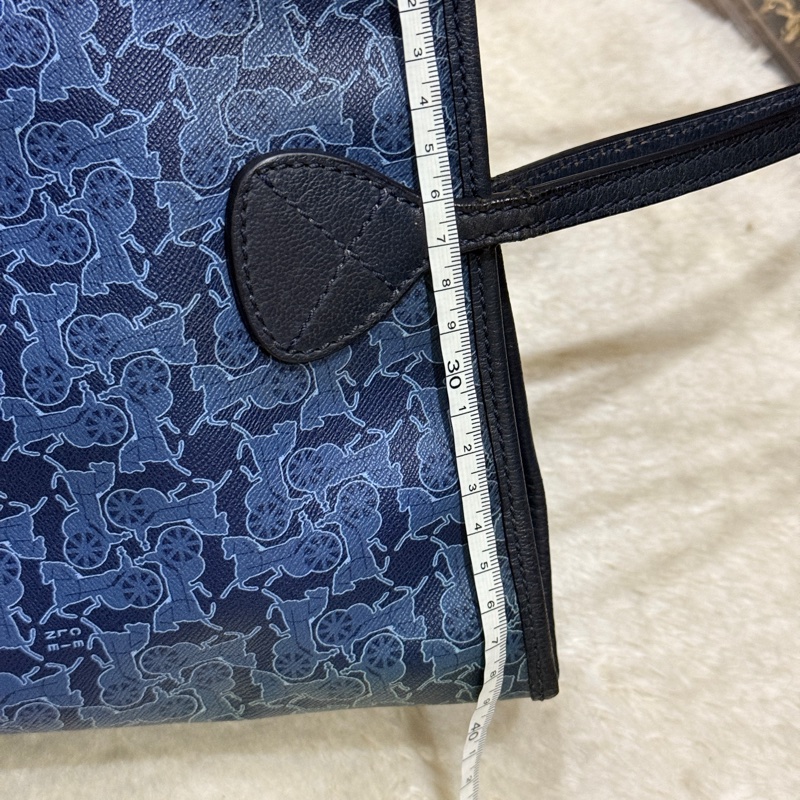 Celine 馬車老花滿版 never full小托特 防刮防潑水材質 可輕鬆上肩 自重蠻輕 平板 A4可放入-13