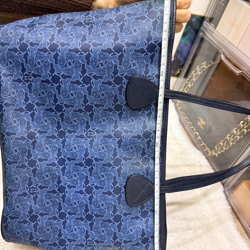 Celine 馬車老花滿版 never full小托特 防刮防潑水材質 可輕鬆上肩 自重蠻輕 平板 A4可放入-14