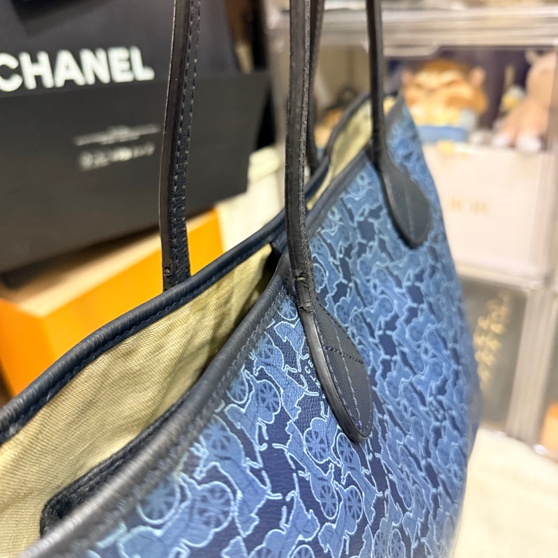 Celine 馬車老花滿版 never full小托特 防刮防潑水材質 可輕鬆上肩 自重蠻輕 平板 A4可放入-18