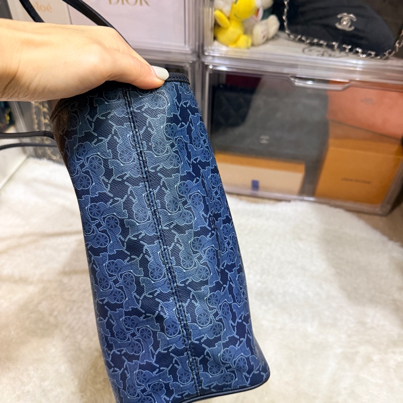 Celine 馬車老花滿版 never full小托特 防刮防潑水材質 可輕鬆上肩 自重蠻輕 平板 A4可放入-24