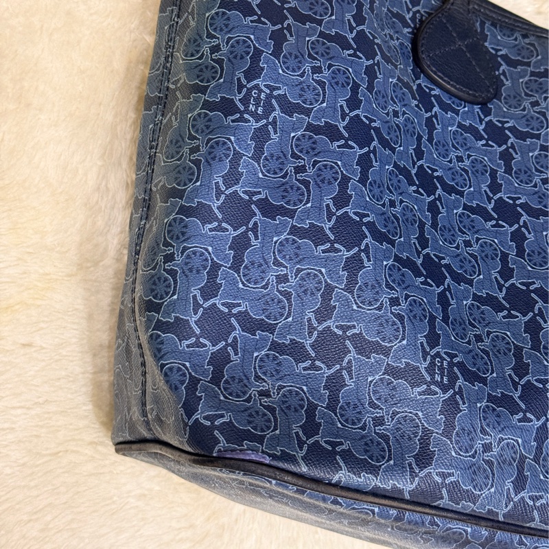 Celine 馬車老花滿版 never full小托特 防刮防潑水材質 可輕鬆上肩 自重蠻輕 平板 A4可放入-34