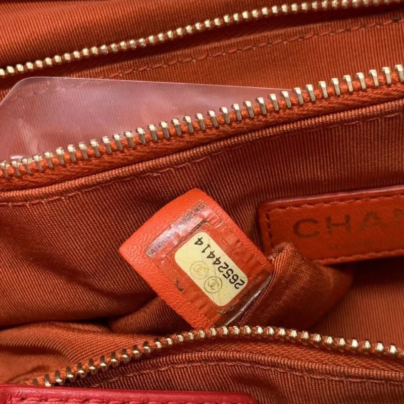 98新chanel香奈兒31bag 大號，38釐米，手提單肩都可以 對折還可以當手包-8