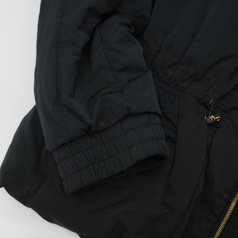 Moncler盟可睞 收腰外套 金色拉鍊 黑色 尼龍 金色拉鍊 羽絨服-14