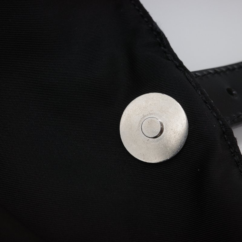 Prada 普拉達 Re-Nylon 黑色 尼龍 雙肩包 後背包-11
