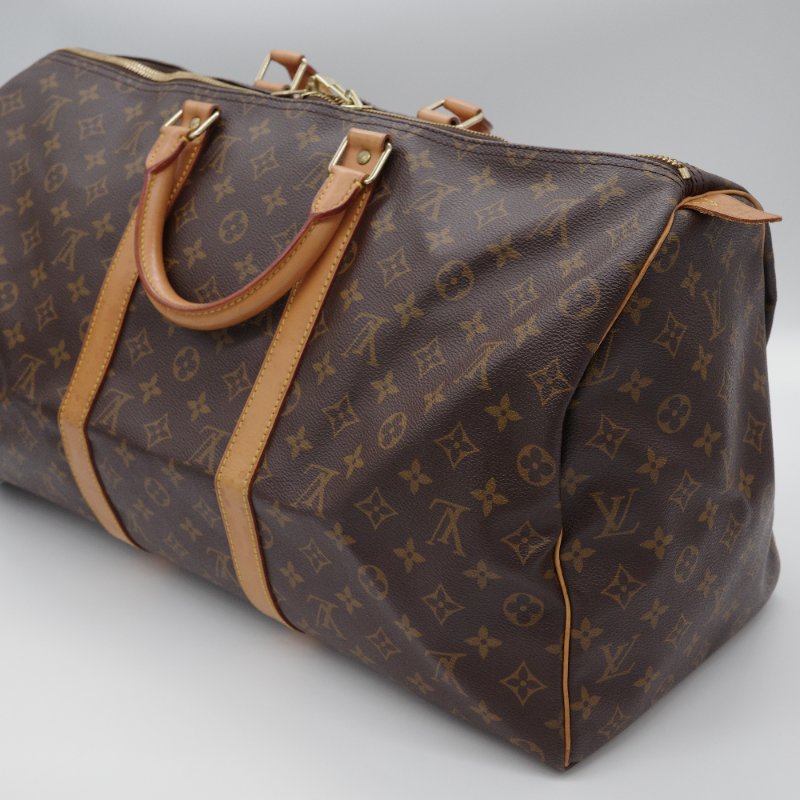 Louis Vuitton 路易威登 Speedy 45 經典花紋 旅行包 手提包 水桶包-4