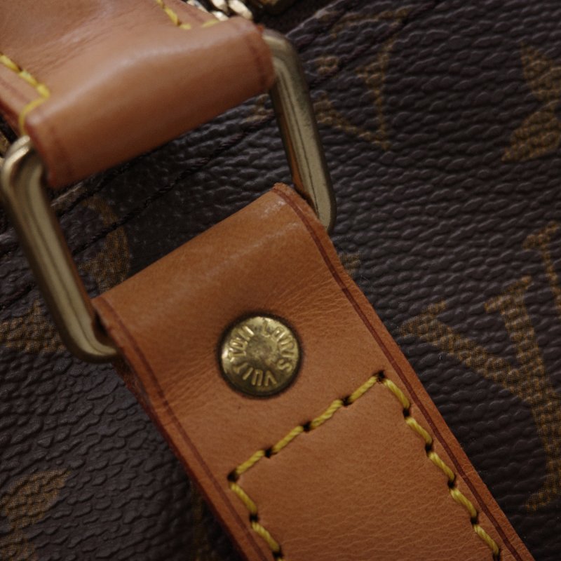 Louis Vuitton 路易威登 Speedy 45 經典花紋 旅行包 手提包 水桶包-6